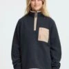 OXMO OXPIALA - Fleece Jumper - Total Eclipse